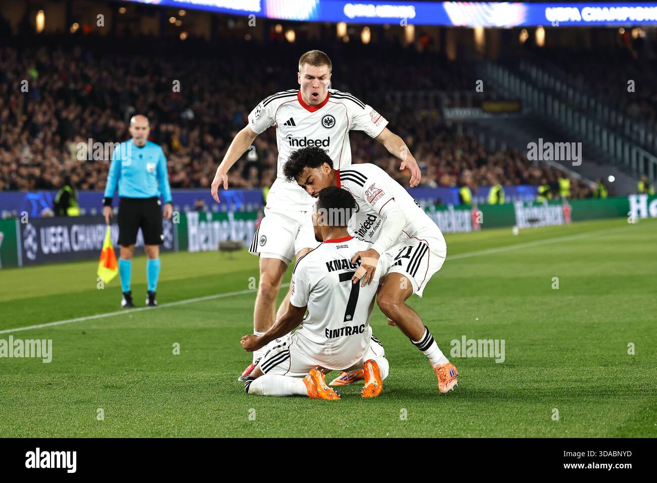 Ansgar Knauff (Frankfurt), DECEMBER 9, 2025 - Football / Soccer ...