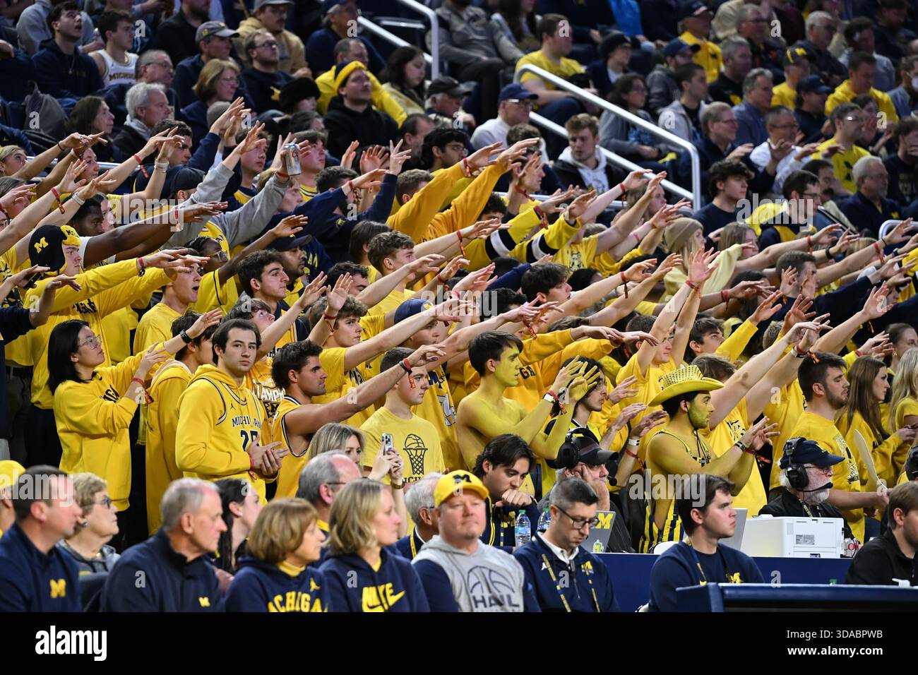 ANN ARBOR, MI - DECEMBER 09: The Michigan Student section 