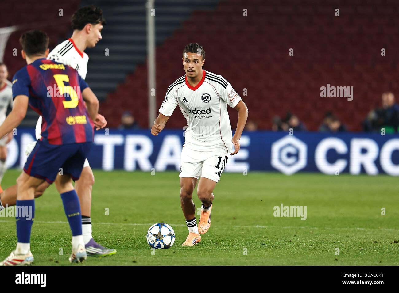 Jean-Matteo Bahoya (Frankfurt), DECEMBER 9, 2025 - Football / Soccer ...