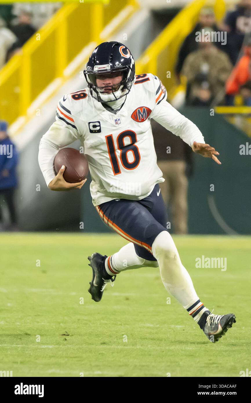 Caleb williams bears packers hi-res stock photography and images - Alamy