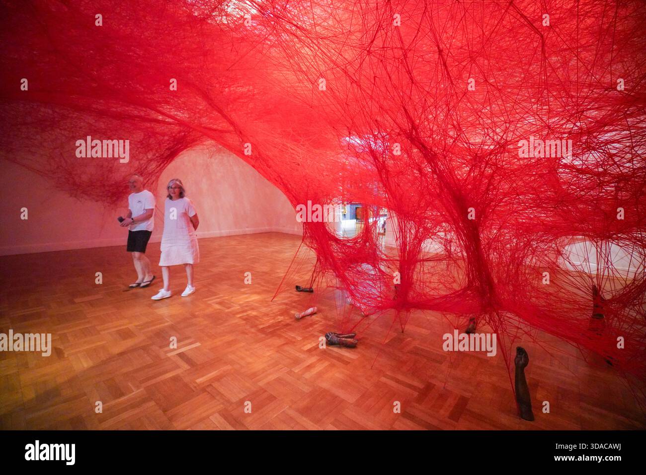 Chiharu Shiota, Absence Embodied, Art Gallery of South Australia ...