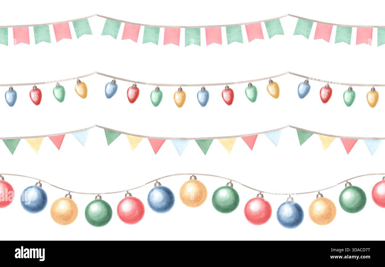 Pennants string lights Cut Out Stock Images \u0026 Pictures - Alamy, image size:1300x902