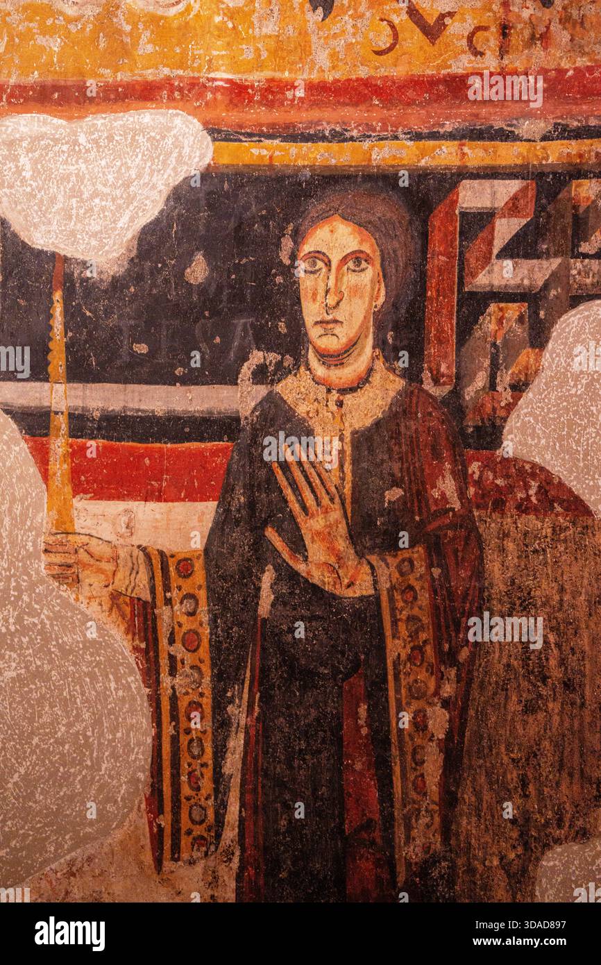 Countess Lucia de Pallars, Romanesque apse of Burgal, late 11th century ...