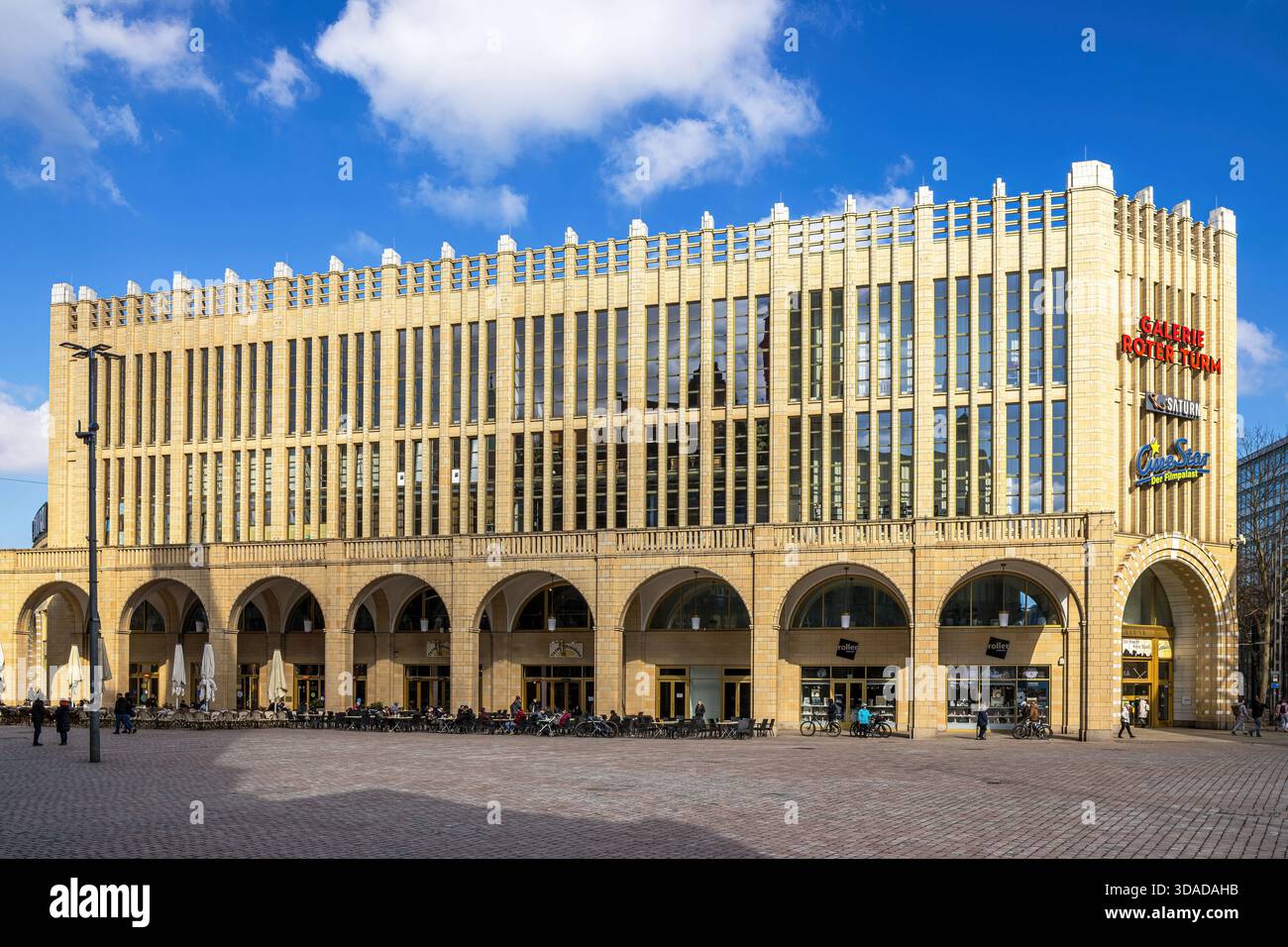 Galerie Roter Turm Chemnitz, Germany, Saxony, Chemnitz Stock Photo