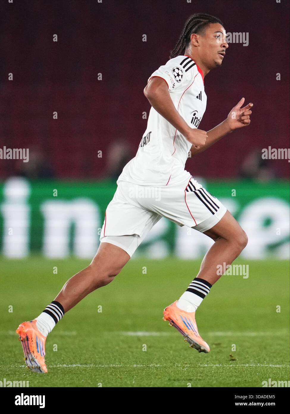 Jean-Matteo Bahoya of Eintracht Frankfurt during the UEFA Champions ...