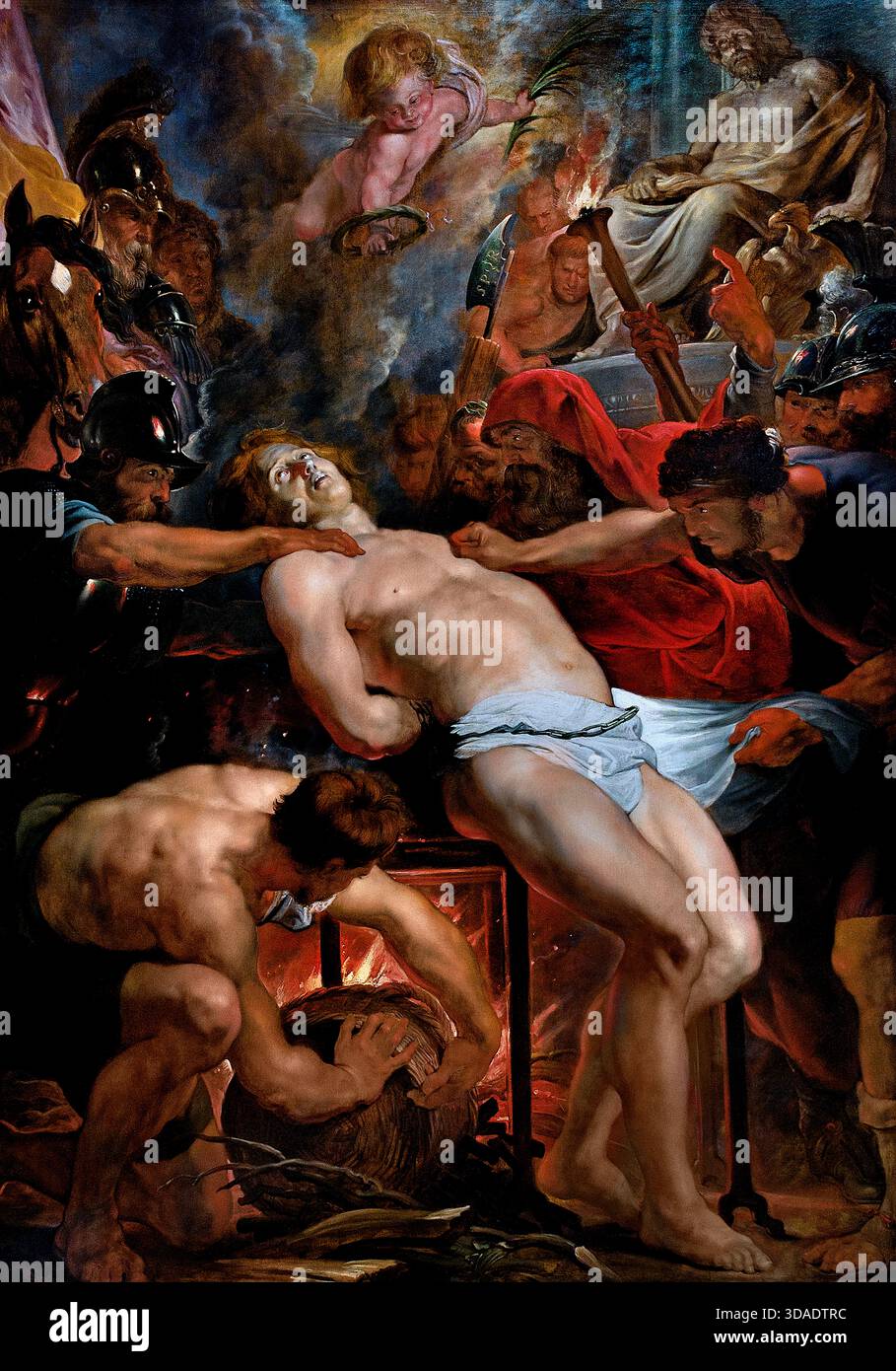 Inspiring widespread devotion and making him a patron of hi-res stock ...