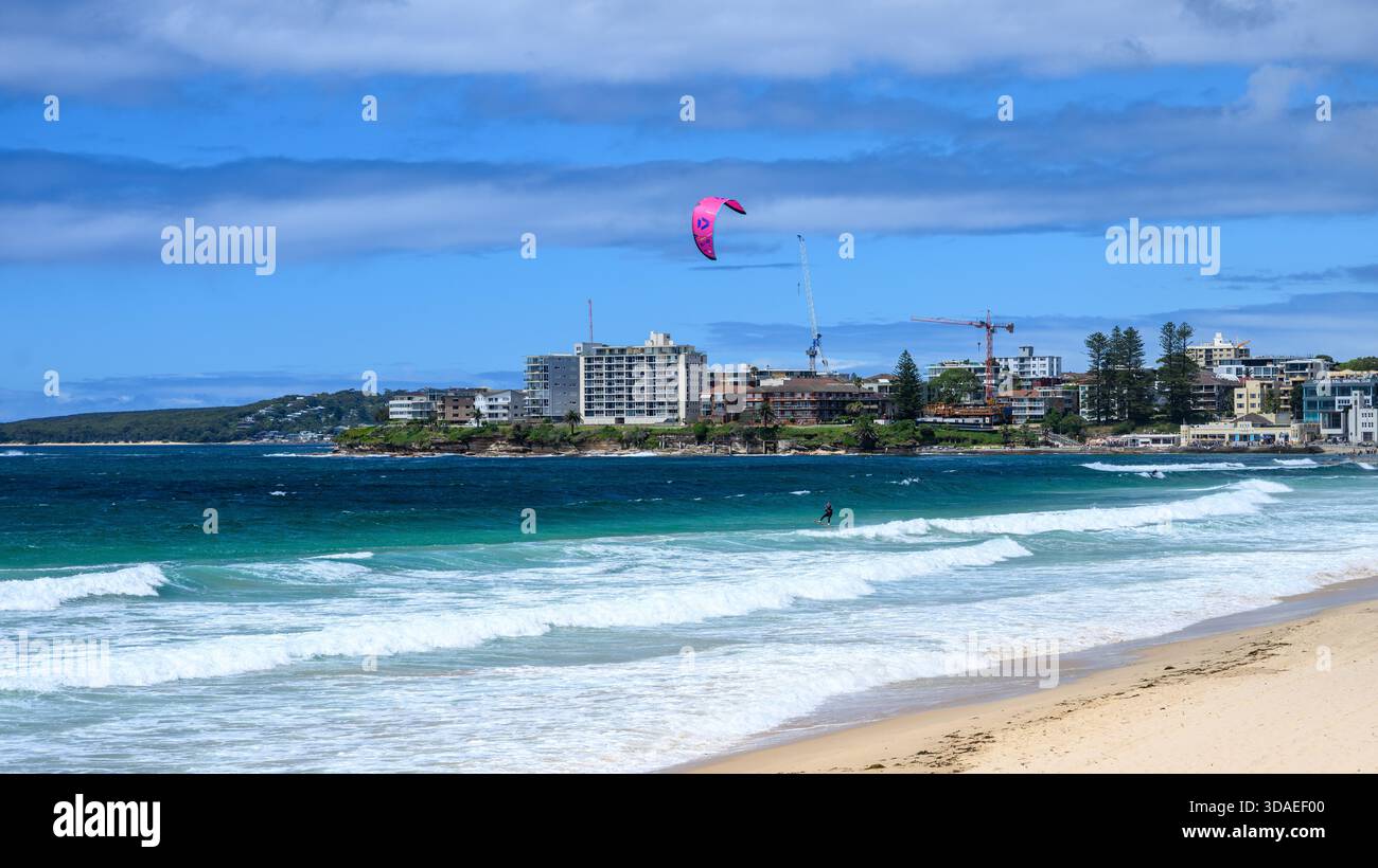 Australian Cronulla beach Stock Photo