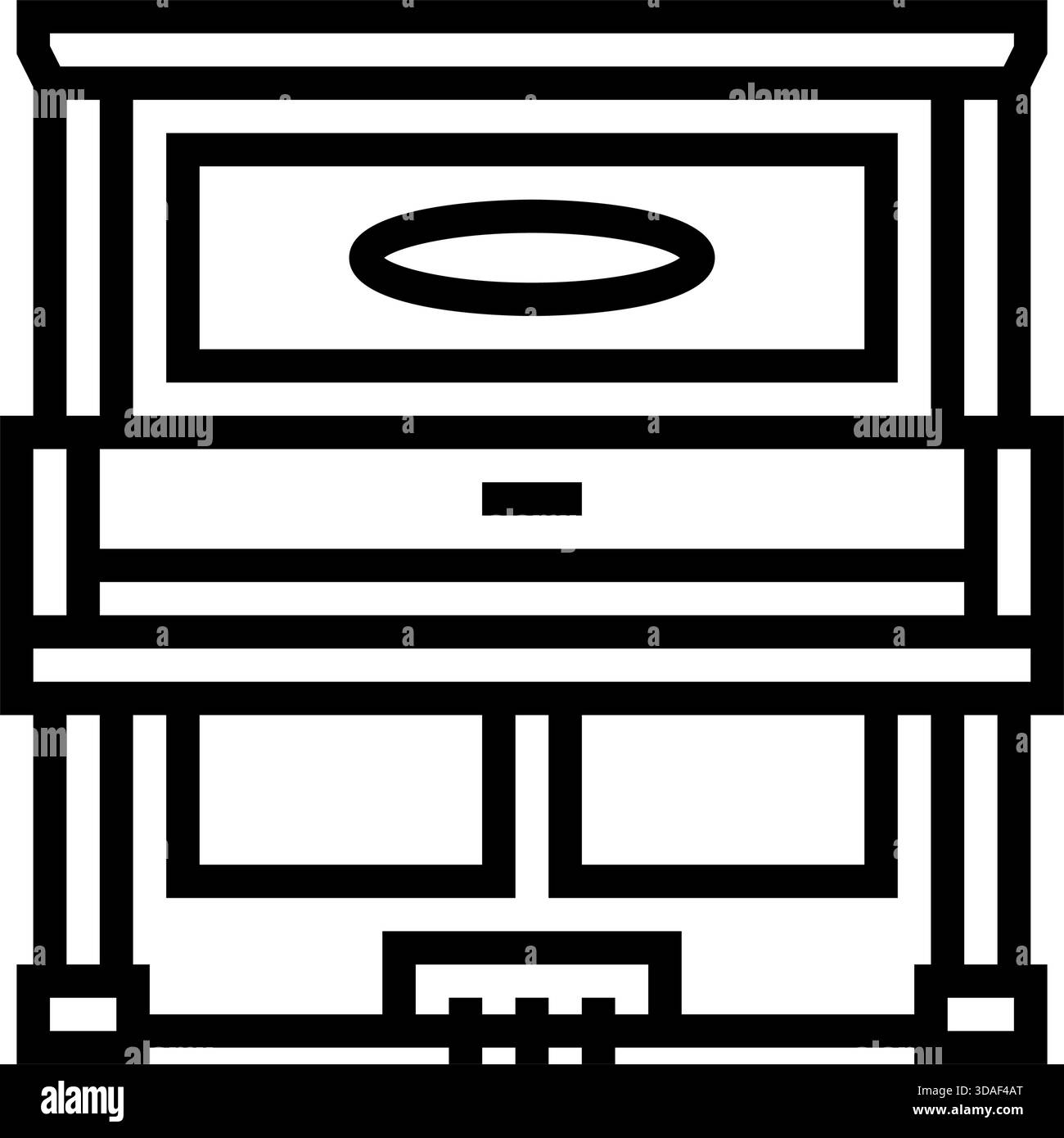 piano line icon vector illustration Stock Vector Image & Art - Alamy