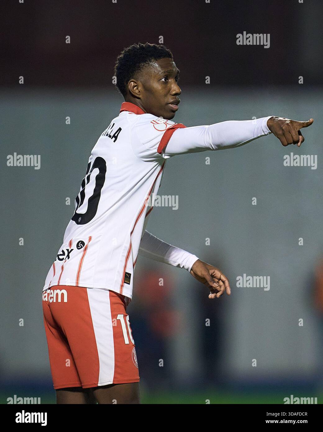 Yaser Yaser Asprilla of Girona FC during the Copa del Rey match between ...