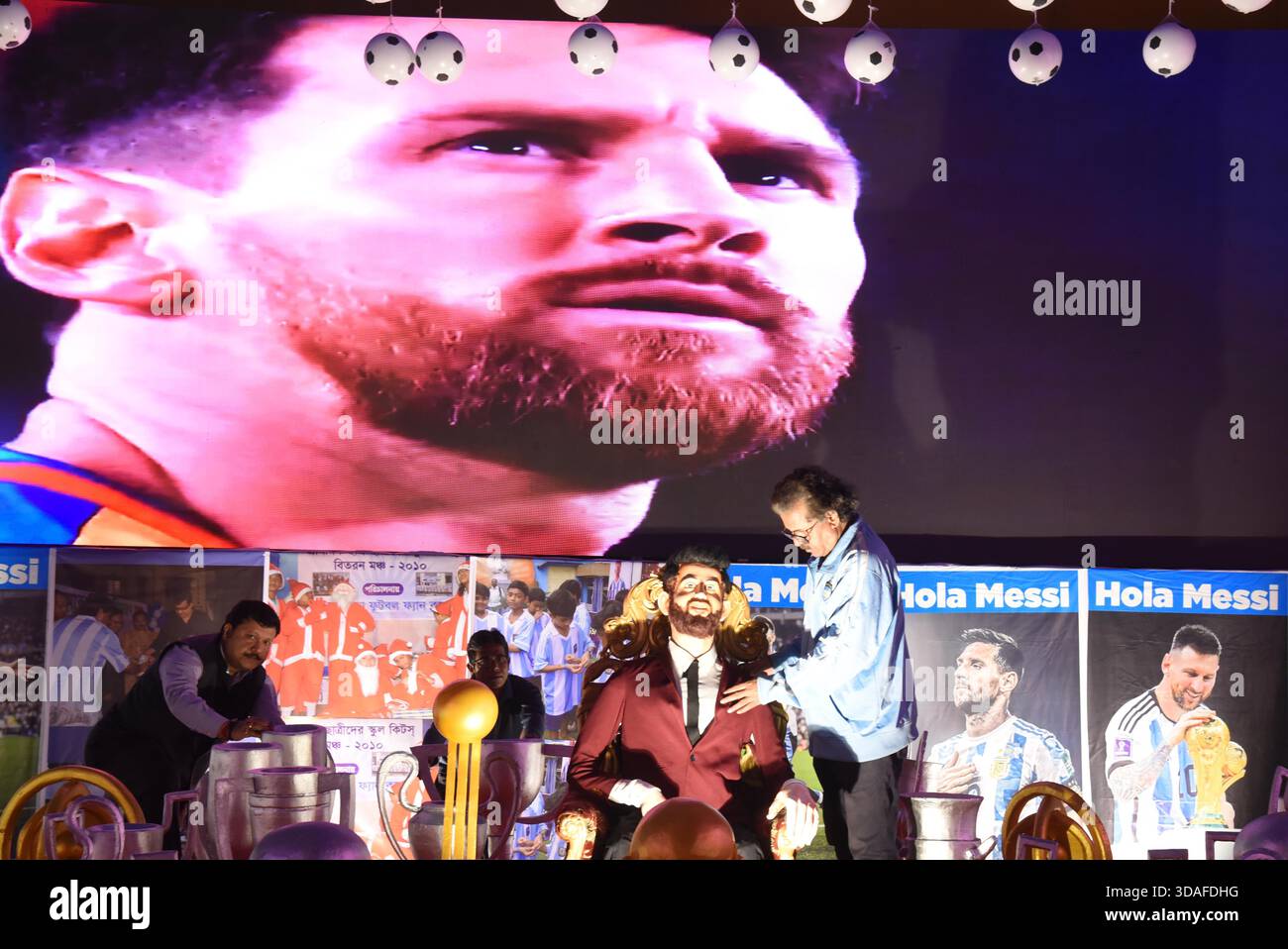 Messi Showcasing Welcome lionel messi hi-res stock photography and images - Alamy