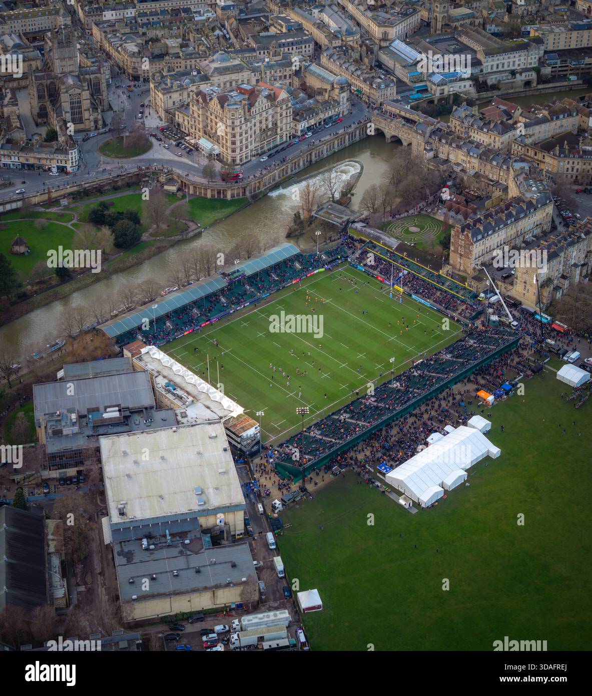 Bath rugby aerial hi-res stock photography and images - Alamy