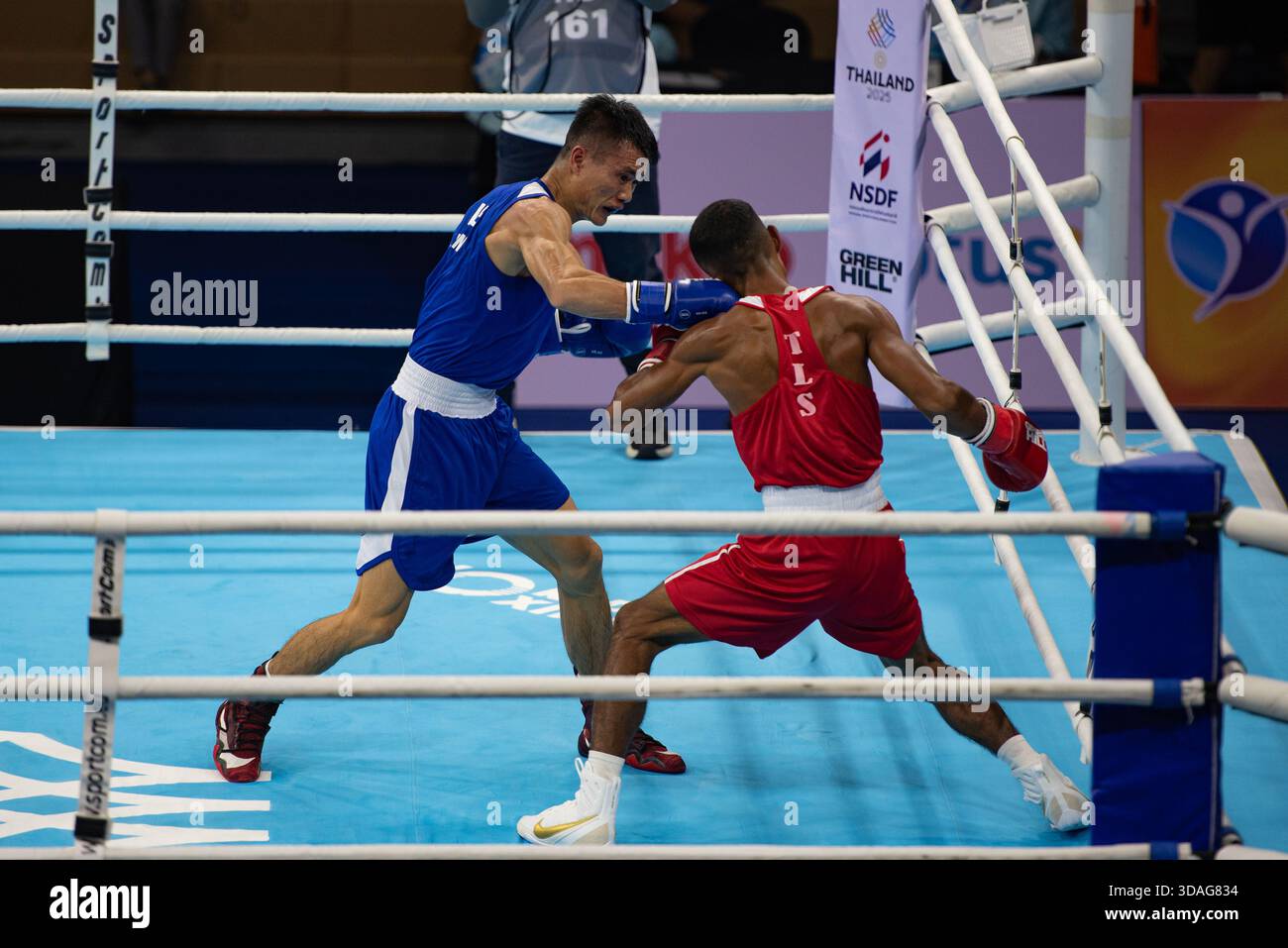 DE JESUS GRIGORIO (RED) of Timor-Leste in action against NGUYEN VAN ...