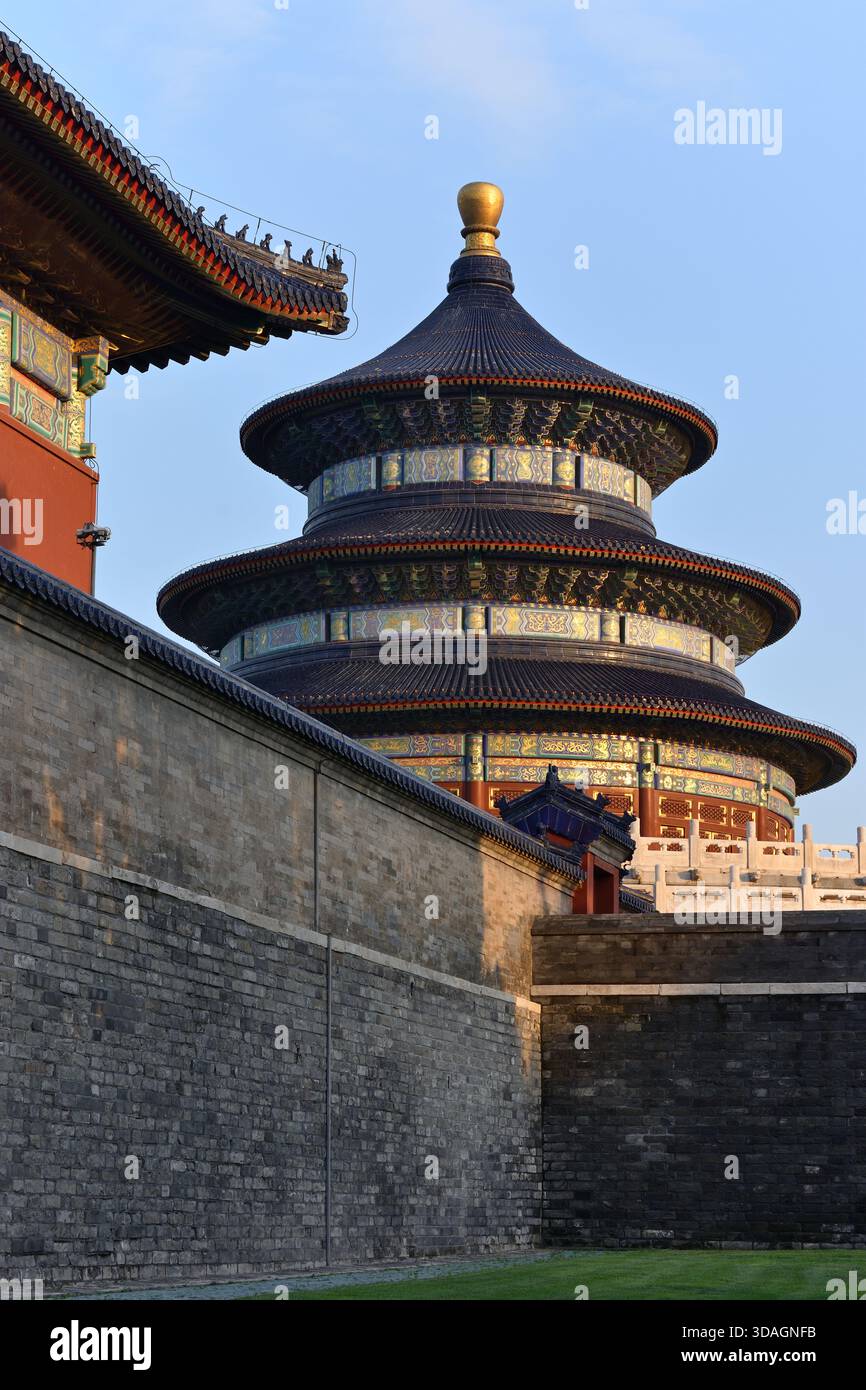 Historic landmark of Temple of Heaven, complex of imperial religious ...