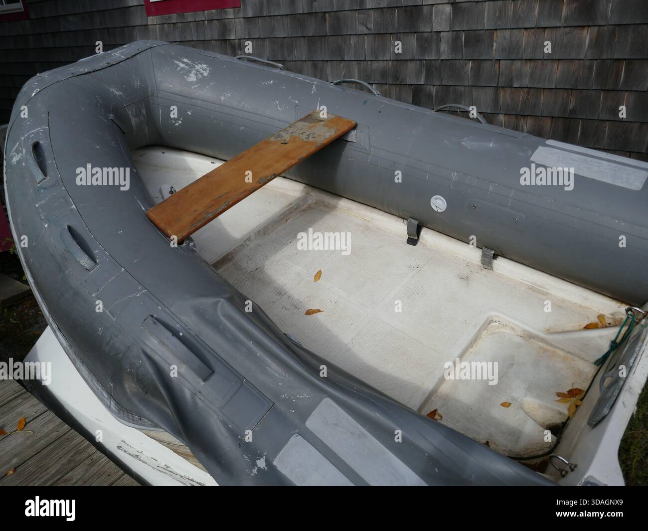 Deflated inflatable boat hi-res stock photography and images - Alamy