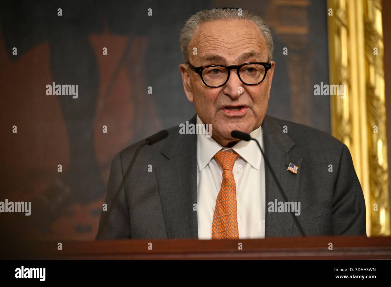 United States Senate Minority Leader Chuck Schumer (Democrat of New ...