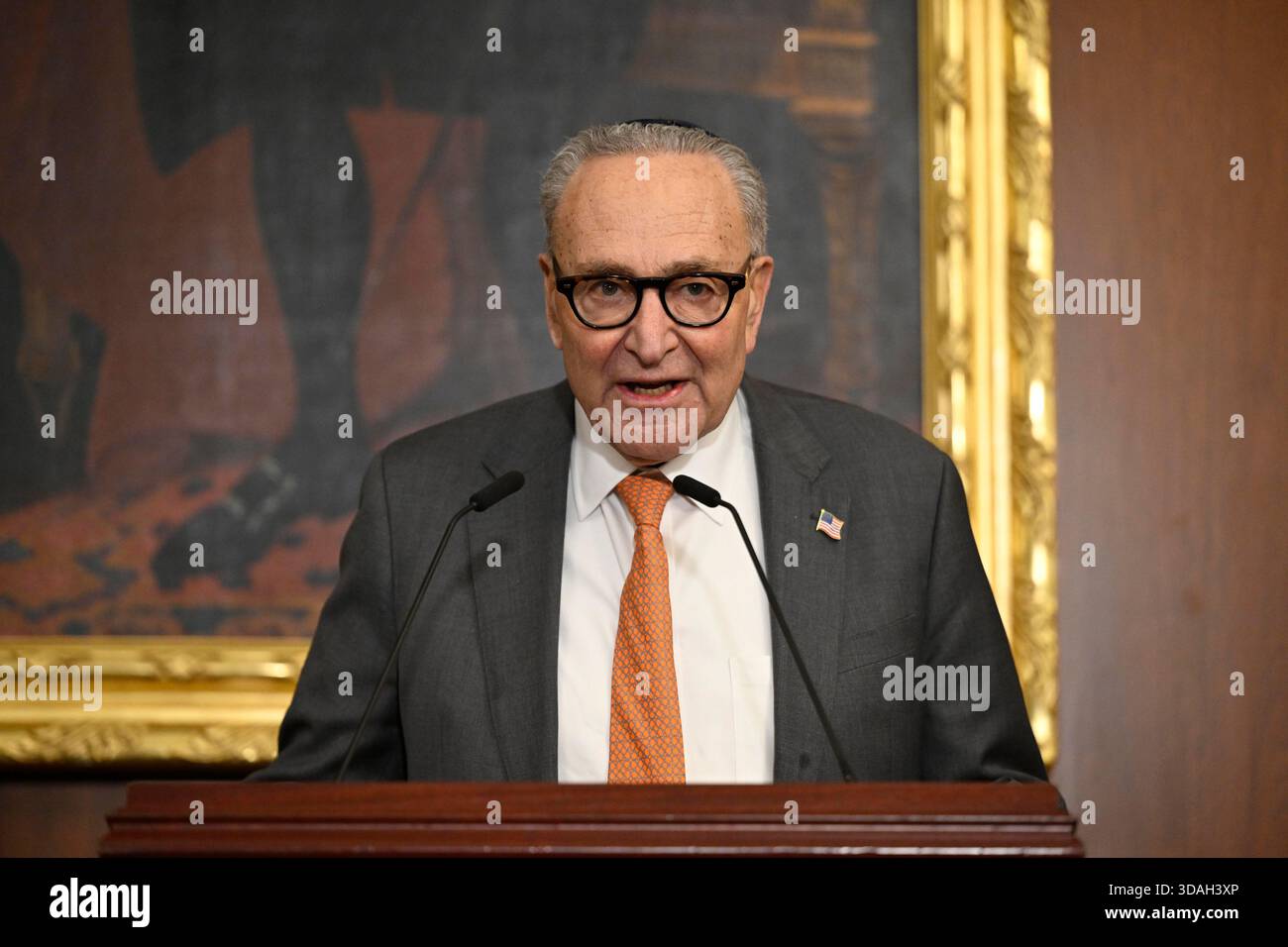 United States Senate Minority Leader Chuck Schumer (Democrat of New ...