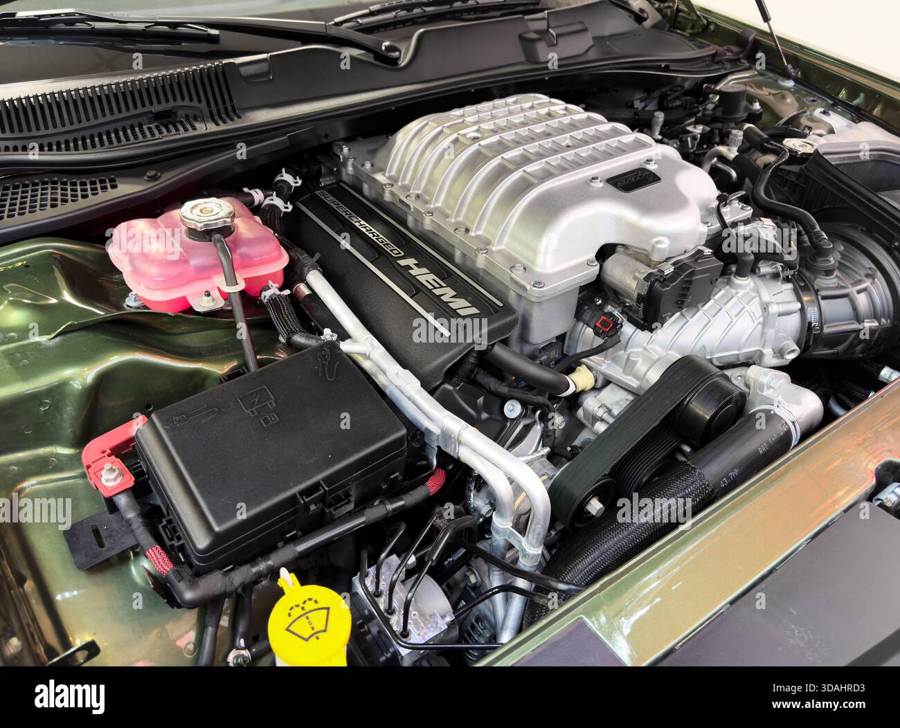 Yerevan, Armenia, November 12, 2025: Dodge Challenger SRT Supercharged ...