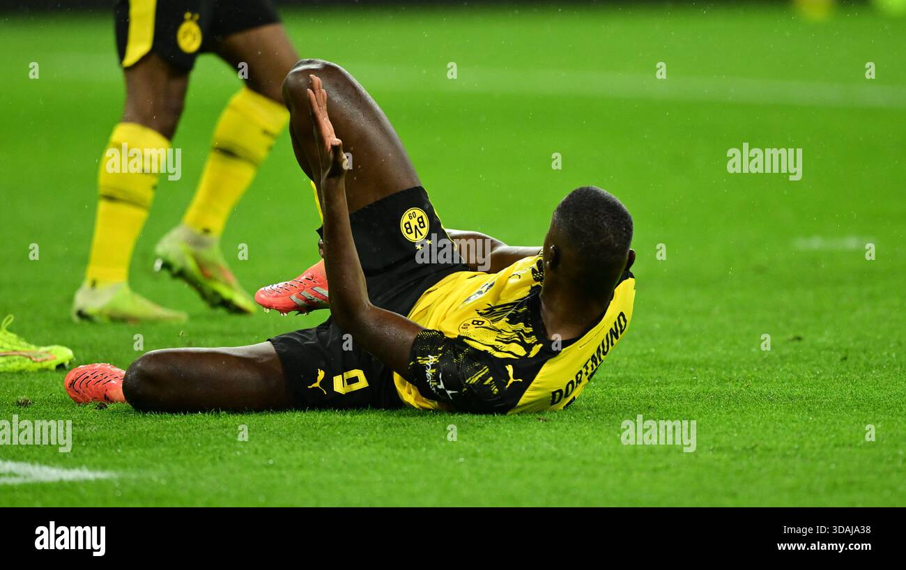 Serhou Guirassy (Dortmund) Dortmund, December 7, 2025, Football, Bundesliga  [Bundesliga], Borussia Dortmund - TSG 1899 Hoffenheim Stock Photo - Alamy