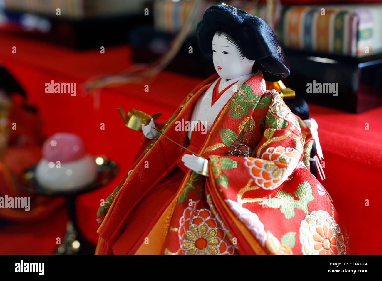 Hima Matsuri is the doll festival in Japan. Each family sets up an
