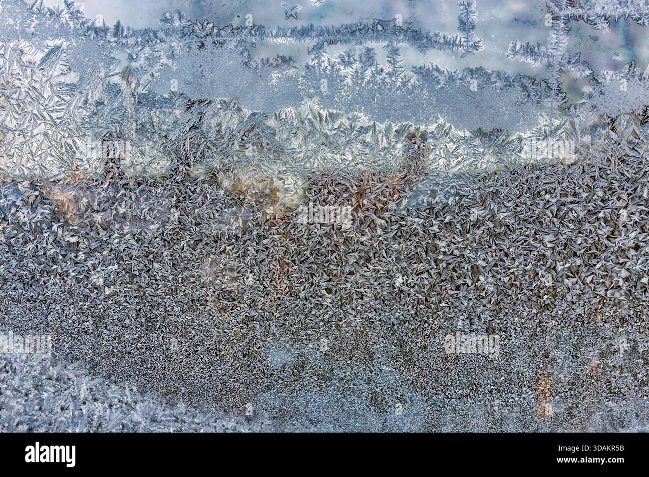 Frost on Window - 2025 Stock Photo
