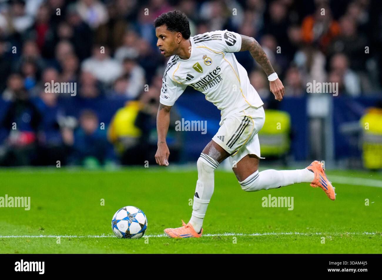 Rodrygo Goes of Real Madrid CF during the UEFA Champions League match ...