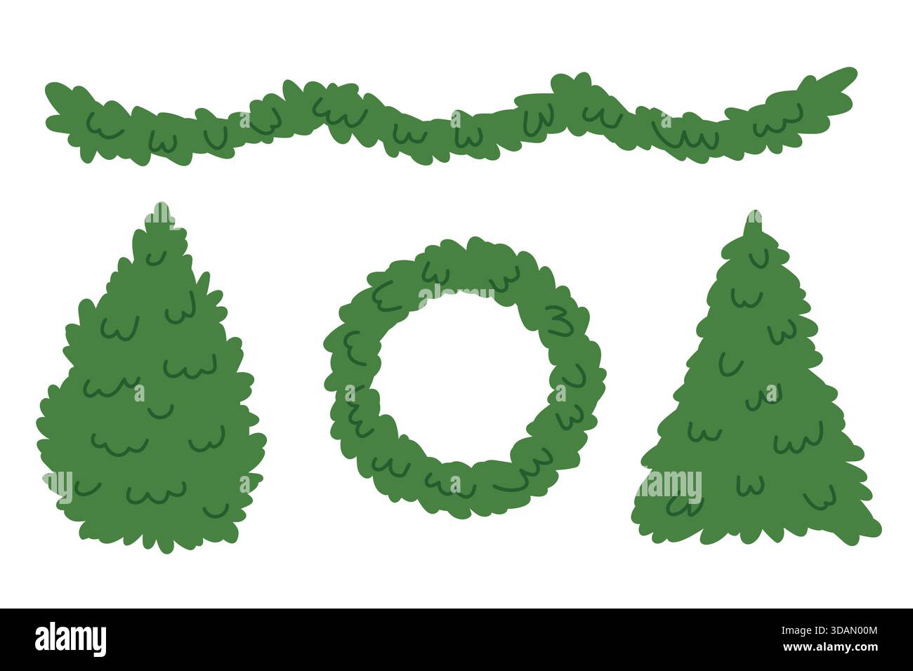 Conifer designs Stock Vector Images - Alamy