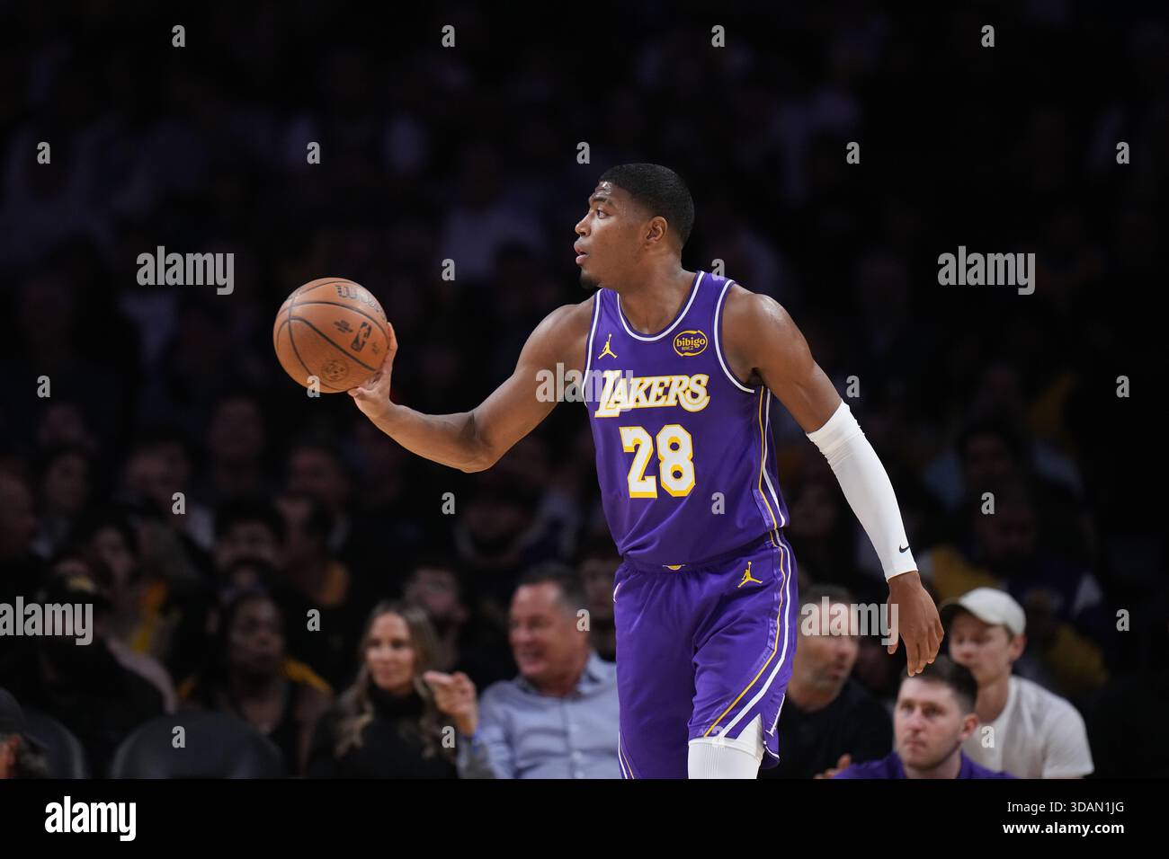 Number 28 Nba Rui Los Angeles Lakers forward Rui Hachimura (28) passes the ball during ...