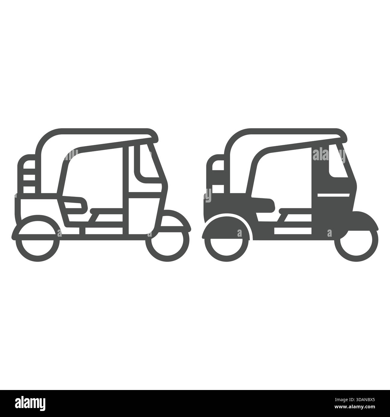 Thai cab Black and White Stock Photos & Images - Alamy