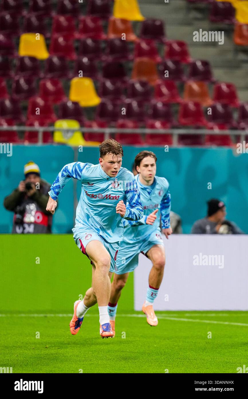 Jan Plug Writer Bucharest - Jan Plug of Feyenoord during the sixth match of the UEFA ...