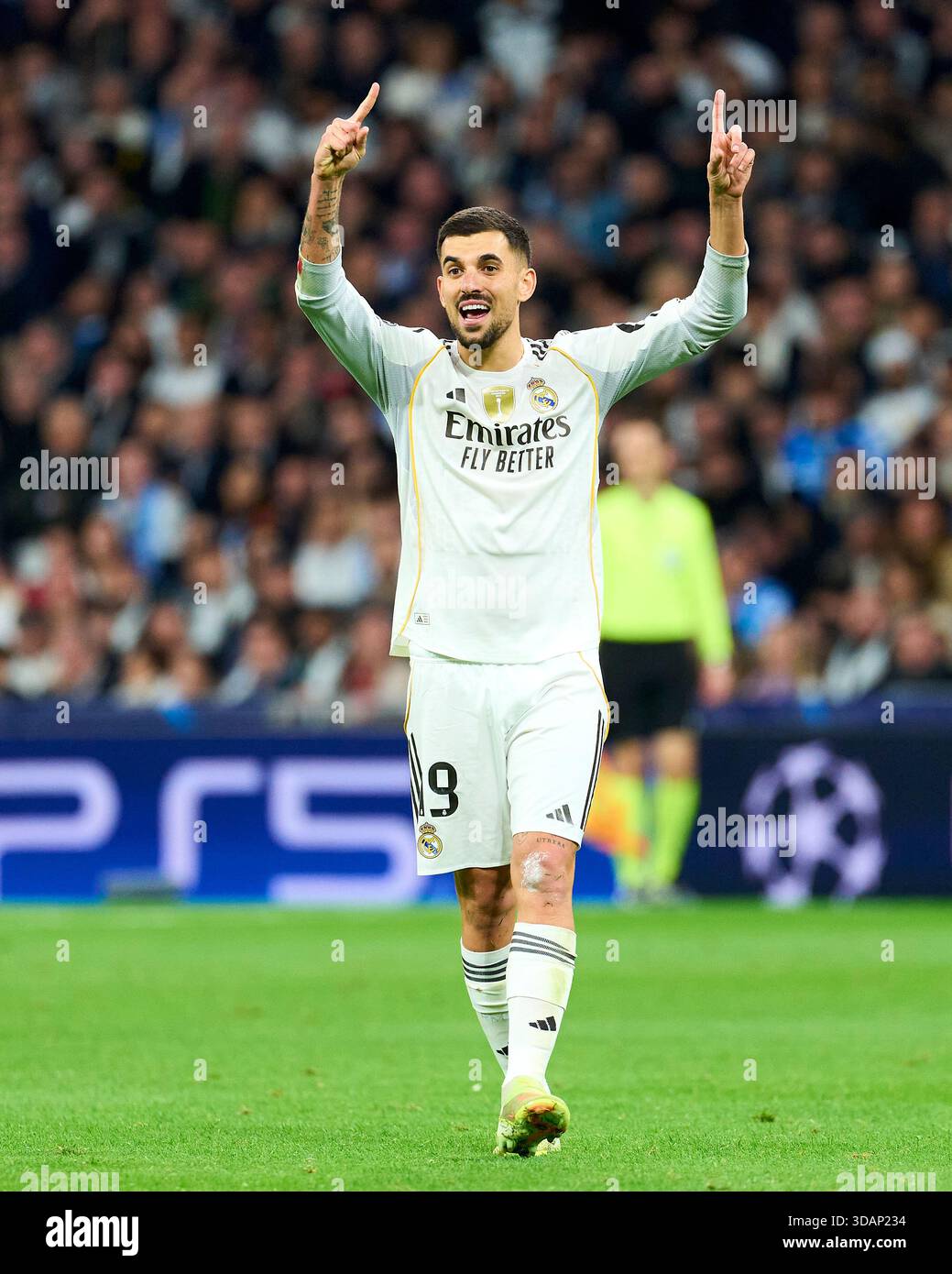 Dani Ceballos of Real Madrid CF during the UEFA CHAMPIONS LEAGUE match ...