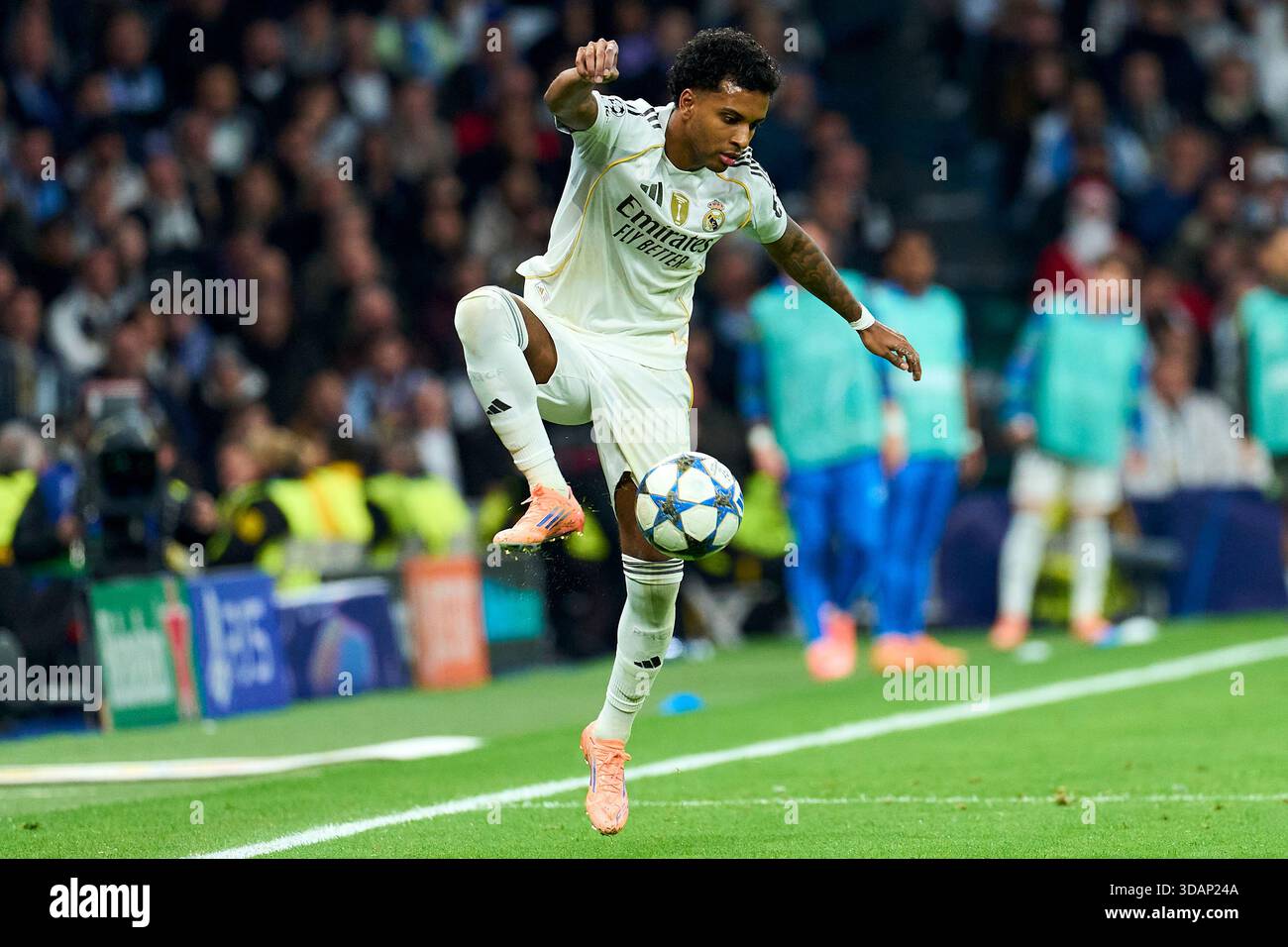 Rodrygo of Real Madrid CF during the UEFA CHAMPIONS LEAGUE match ...