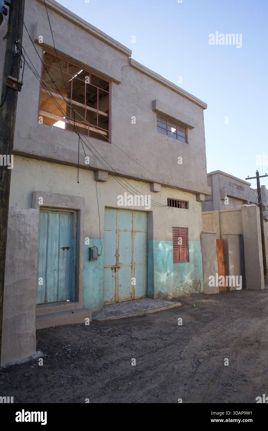 Shot Up Village Film Location Stock Photo