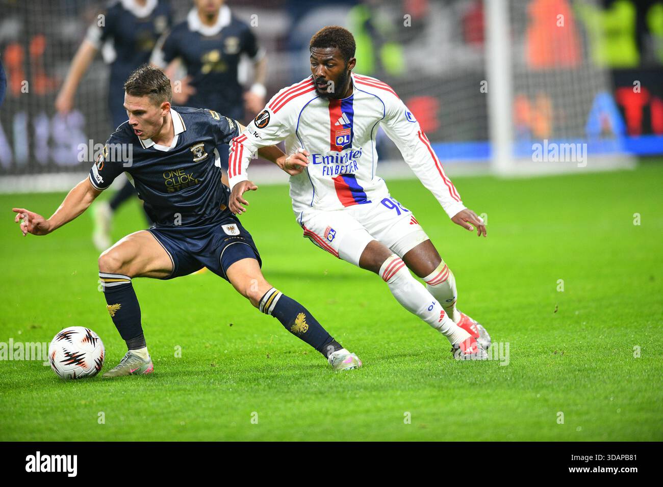 Mathis Suray from Go Eagles during the UEFA Europa League, League phase ...