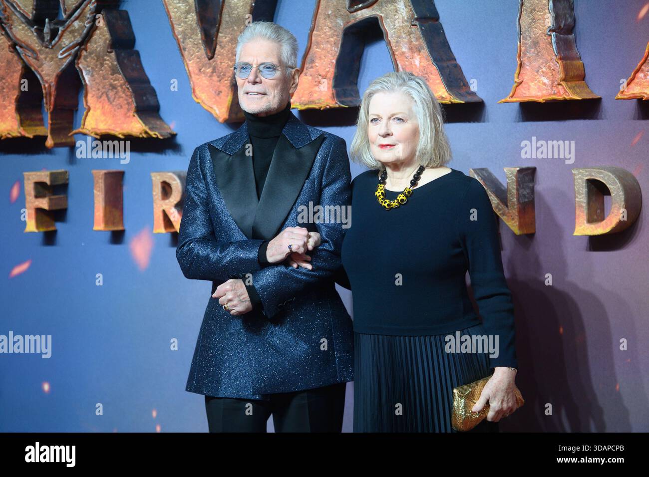 London, UK. 11 Dec, 2025. Pictured: Stephen Lang and wife Kristina ...