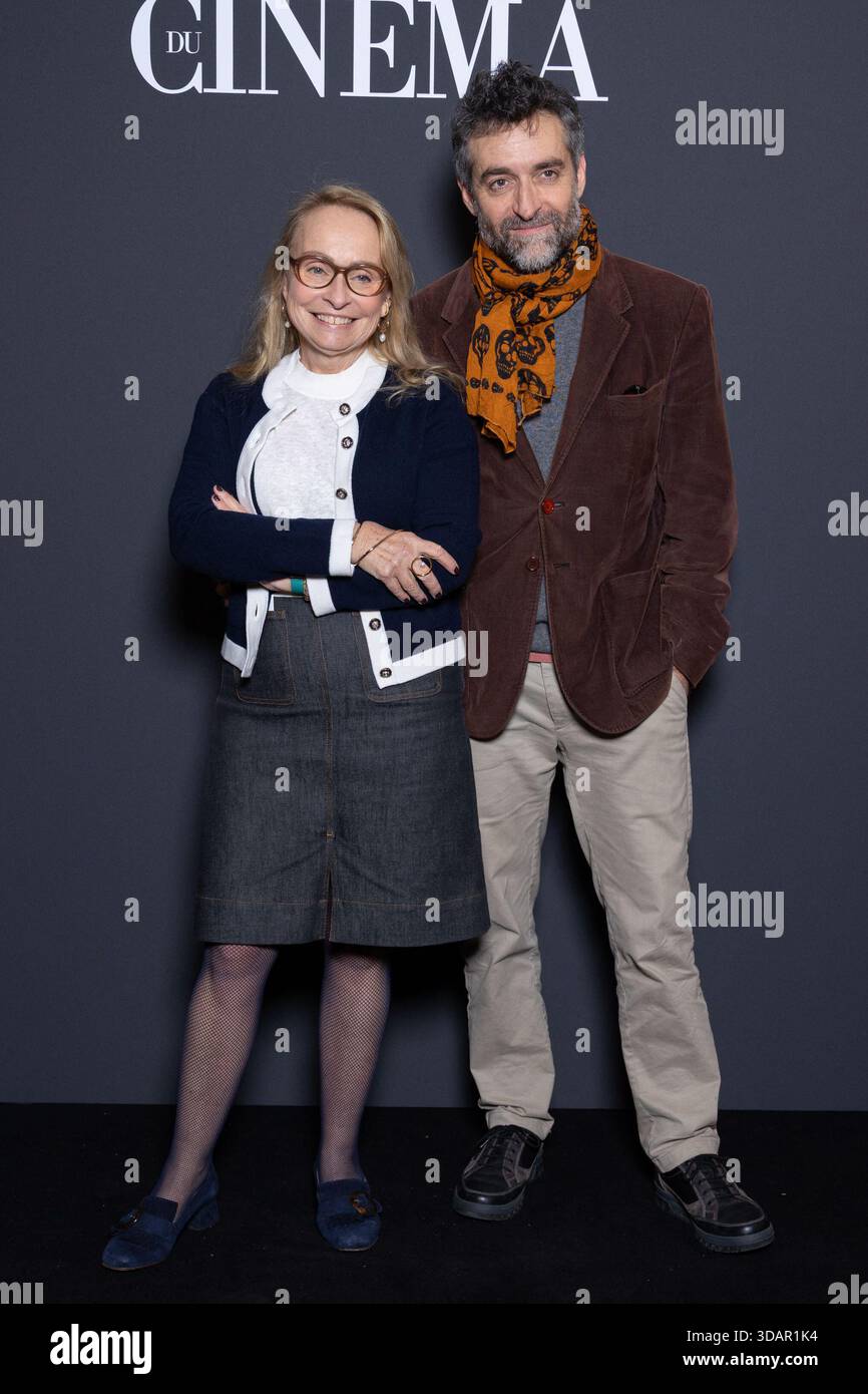 Rosalie Varda, Mathieu Demy attends the 'Andre Bazin - Cahiers Du ...