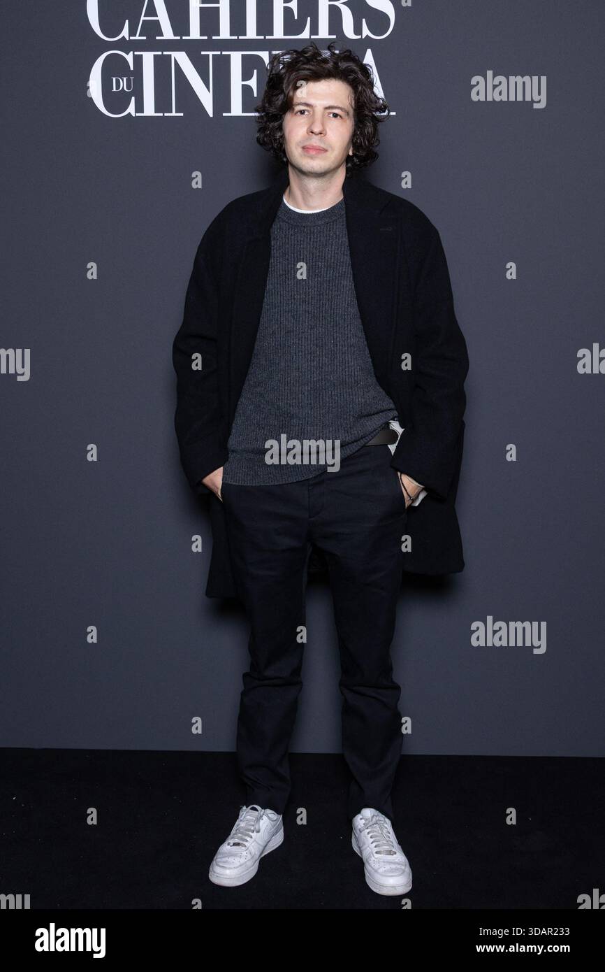 Ugo Bienvenu attends the 'Andre Bazin - Cahiers Du Cinema-Chanel' Prize ...