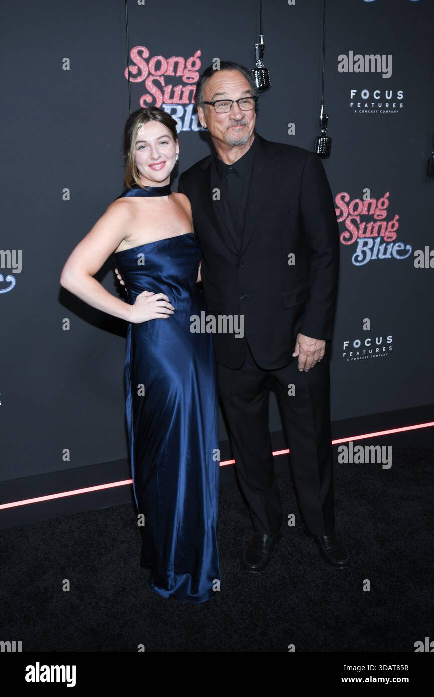 (L-R) Jamison Belushi and Jim Belushi attend the "Song Sung Blue" New ...
