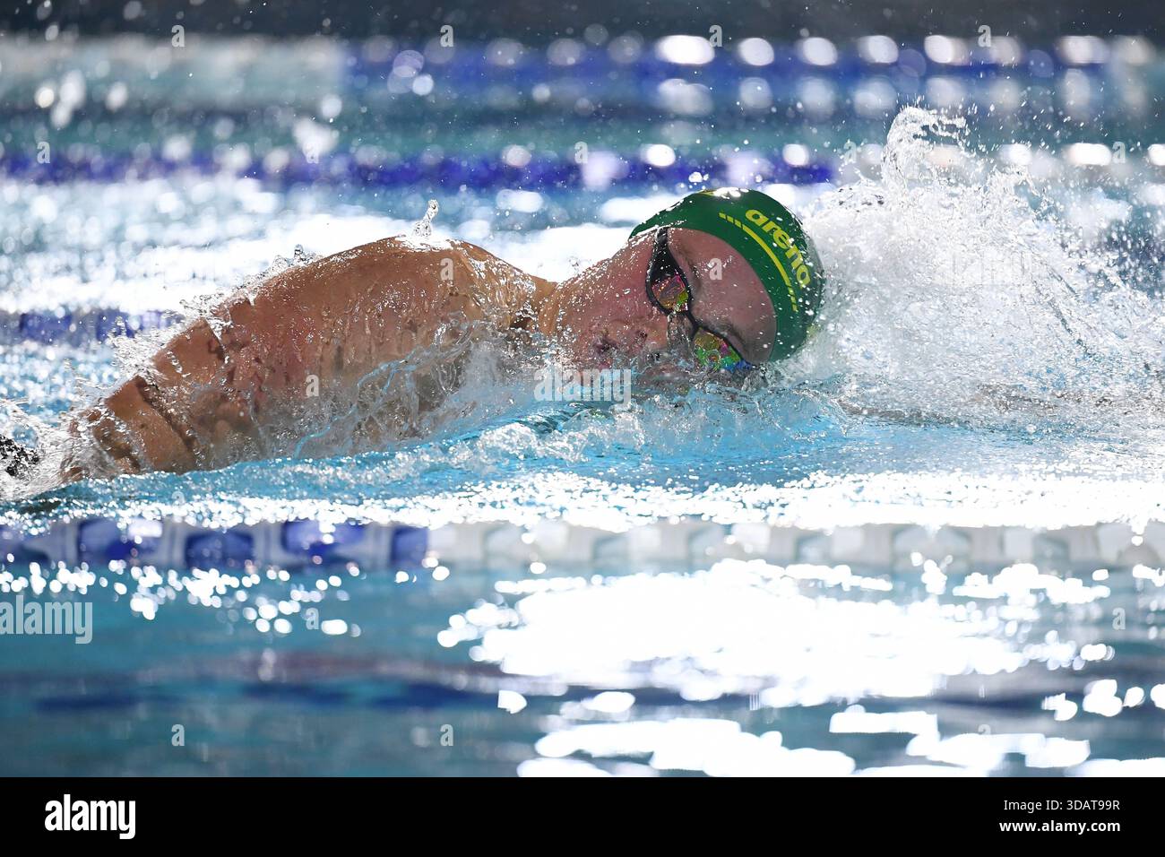 Sam Short of Australia competes in the mens 400m freestyle during the ...