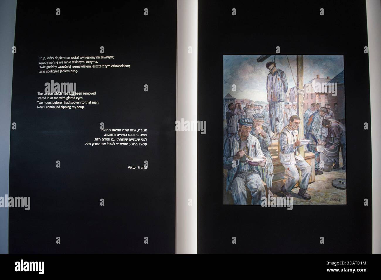 Graphics and quotes showing the everyday life seen at the new main ...