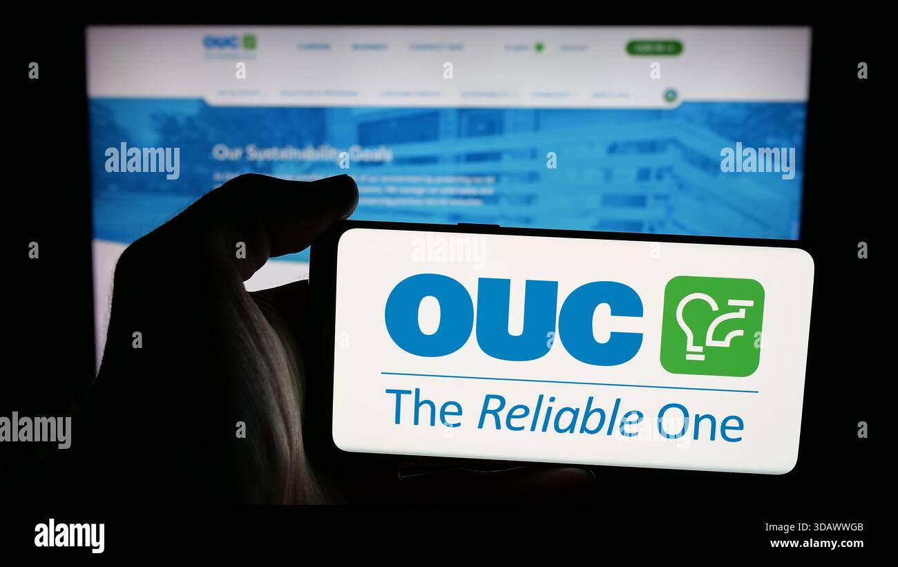 Ouc Coverage Map Ouc business logo hi-res stock photography and images - Alamy
