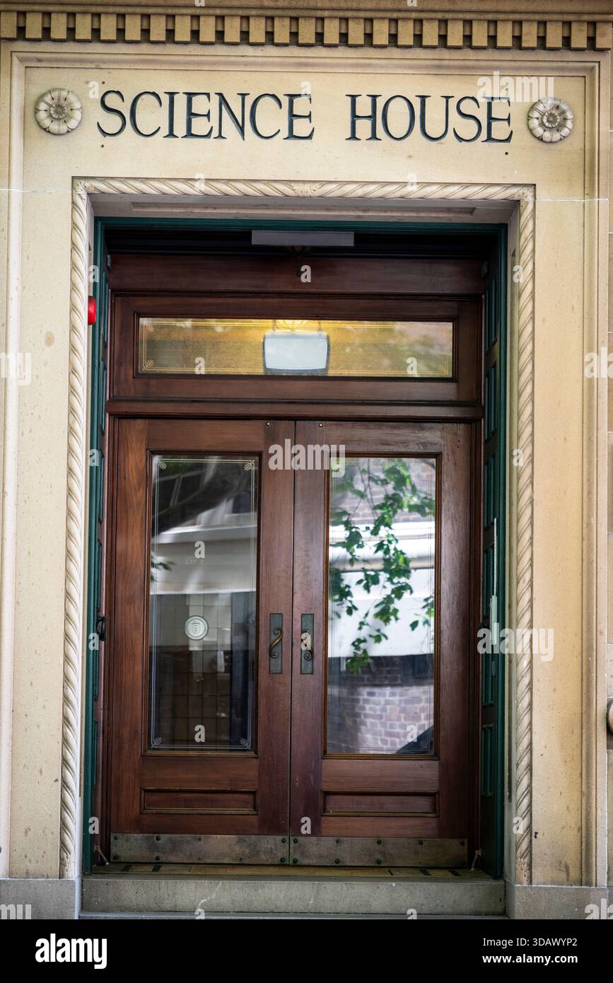 Science House - Victorian Institute of Technology building, Sydney, NSW, Australia Stock Photo