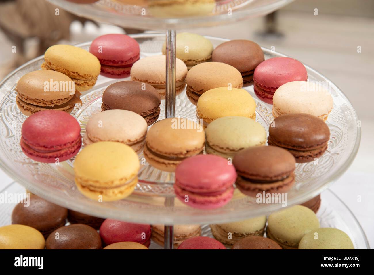 Macaroons Stock Photo