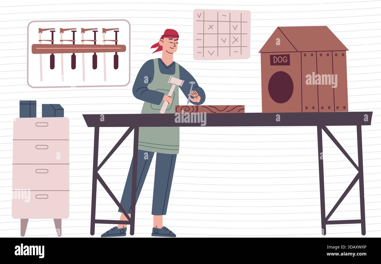 Classroom scene teacher teaching Stock Vector Images - Alamy