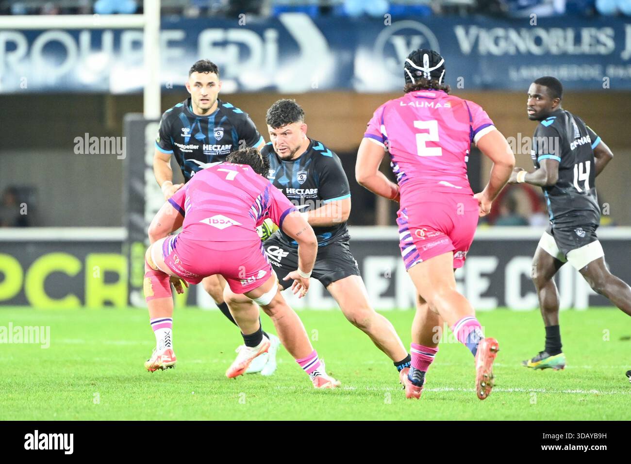 Ricky RICCITELLI of Montpellier during the EPCR Challenge Cup match ...