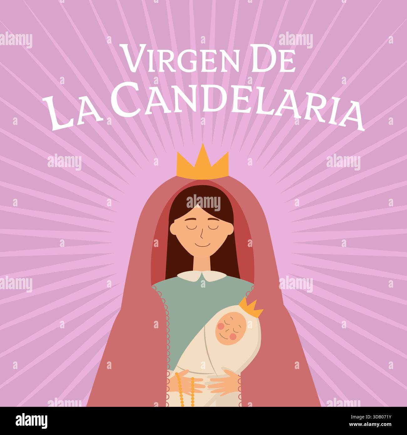 Virgen de la candelaria mexico hi-res stock photography and images - Alamy