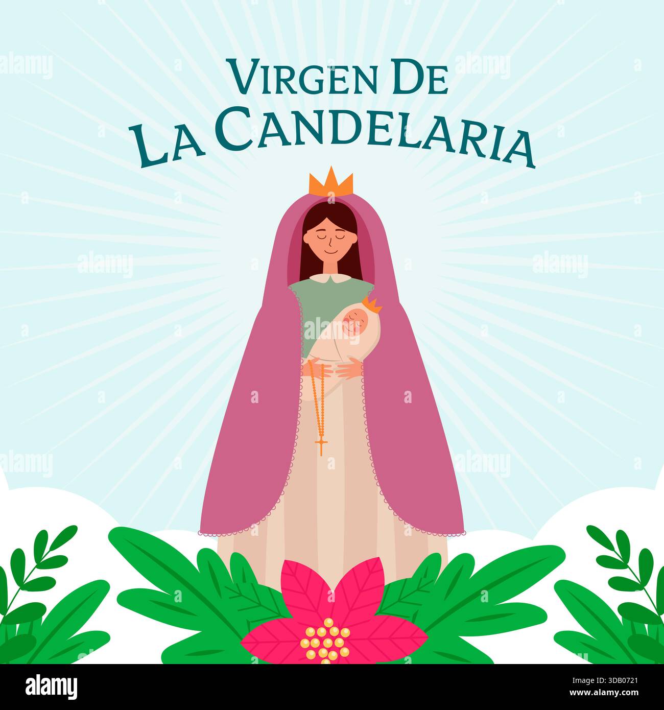Virgen de la candelaria mexico hi-res stock photography and images - Alamy