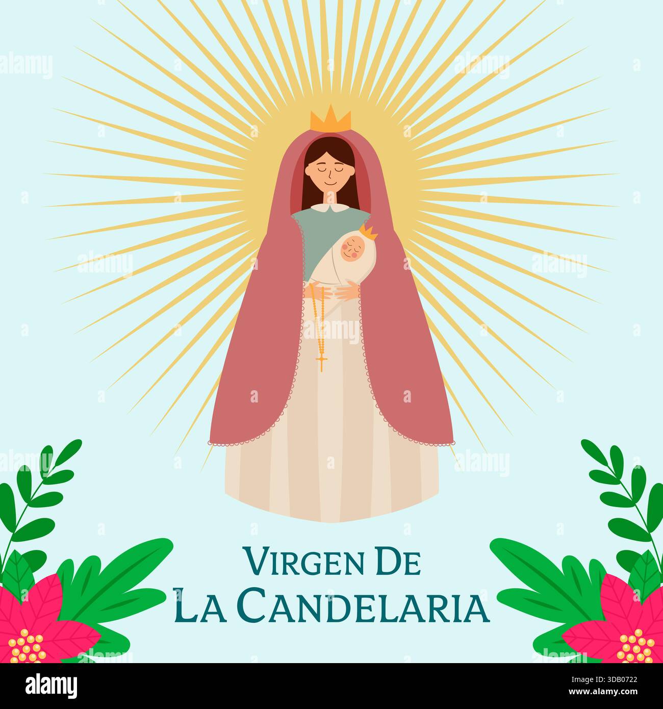 Virgen de la candelaria mexico hi-res stock photography and images - Alamy