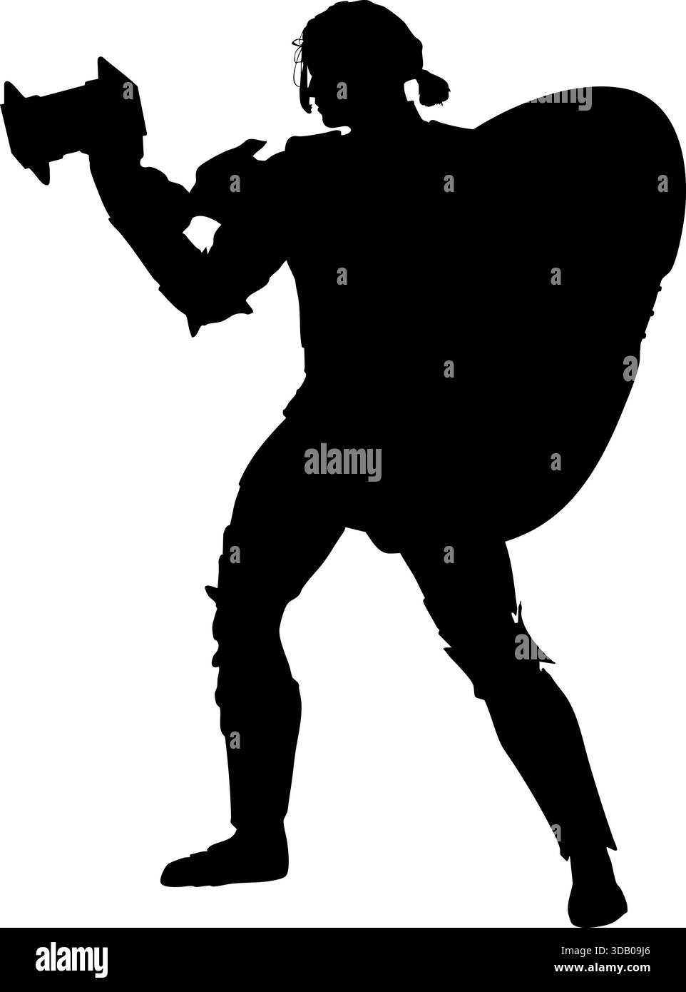 Hand holding combat weapon Stock Vector Images - Alamy