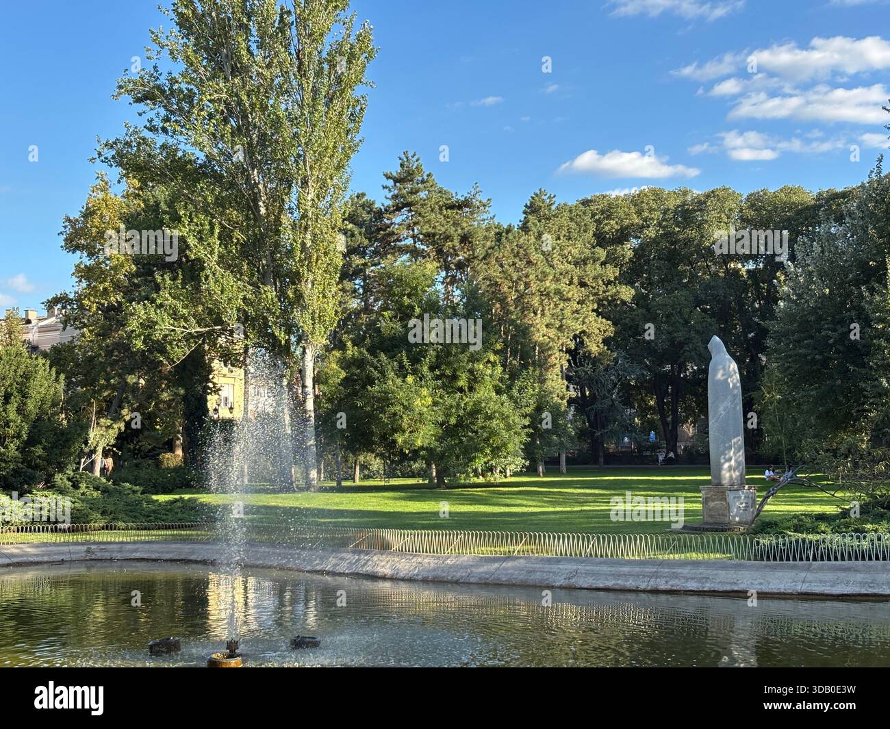 Located in Novi Sad, Serbia, this area, known as Danube Park and Dunavski  Park, is a recreational space for locals Stock Photo - Alamy, image size:1300x1065