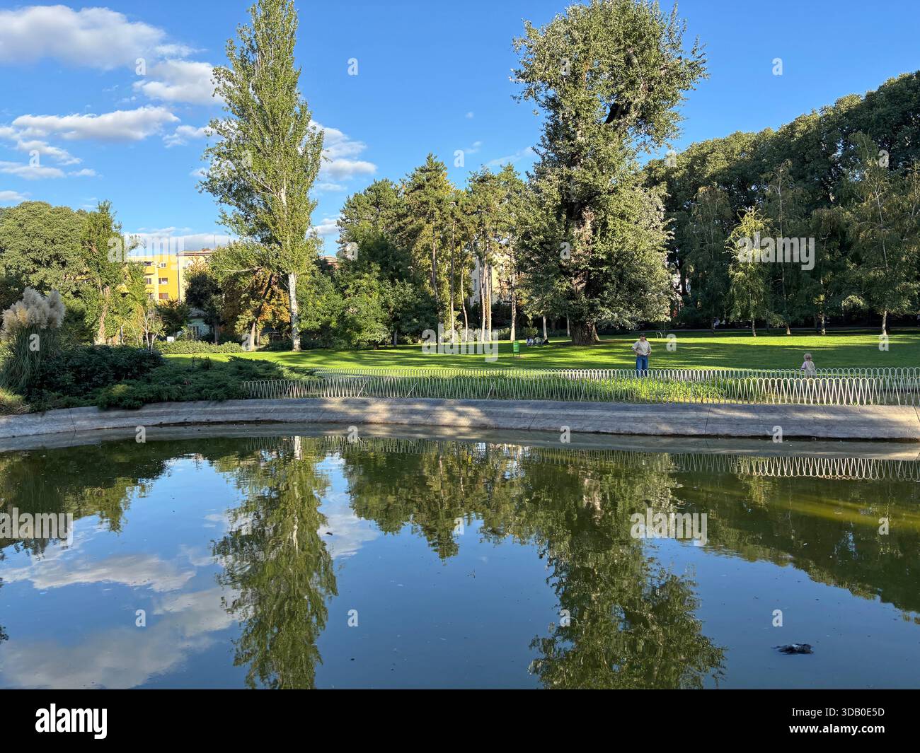 Located in Novi Sad, Serbia, this area, known as Danube Park and Dunavski  Park, is a recreational space for locals Stock Photo - Alamy, image size:1300x1065